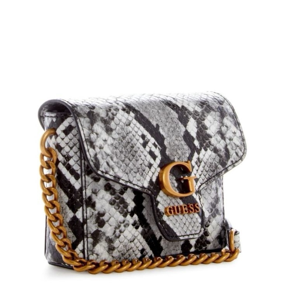 New GUESS Shenny Python Micro Mini Crossbody - Picture 3 of 7
